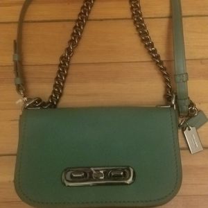 Coach green bag